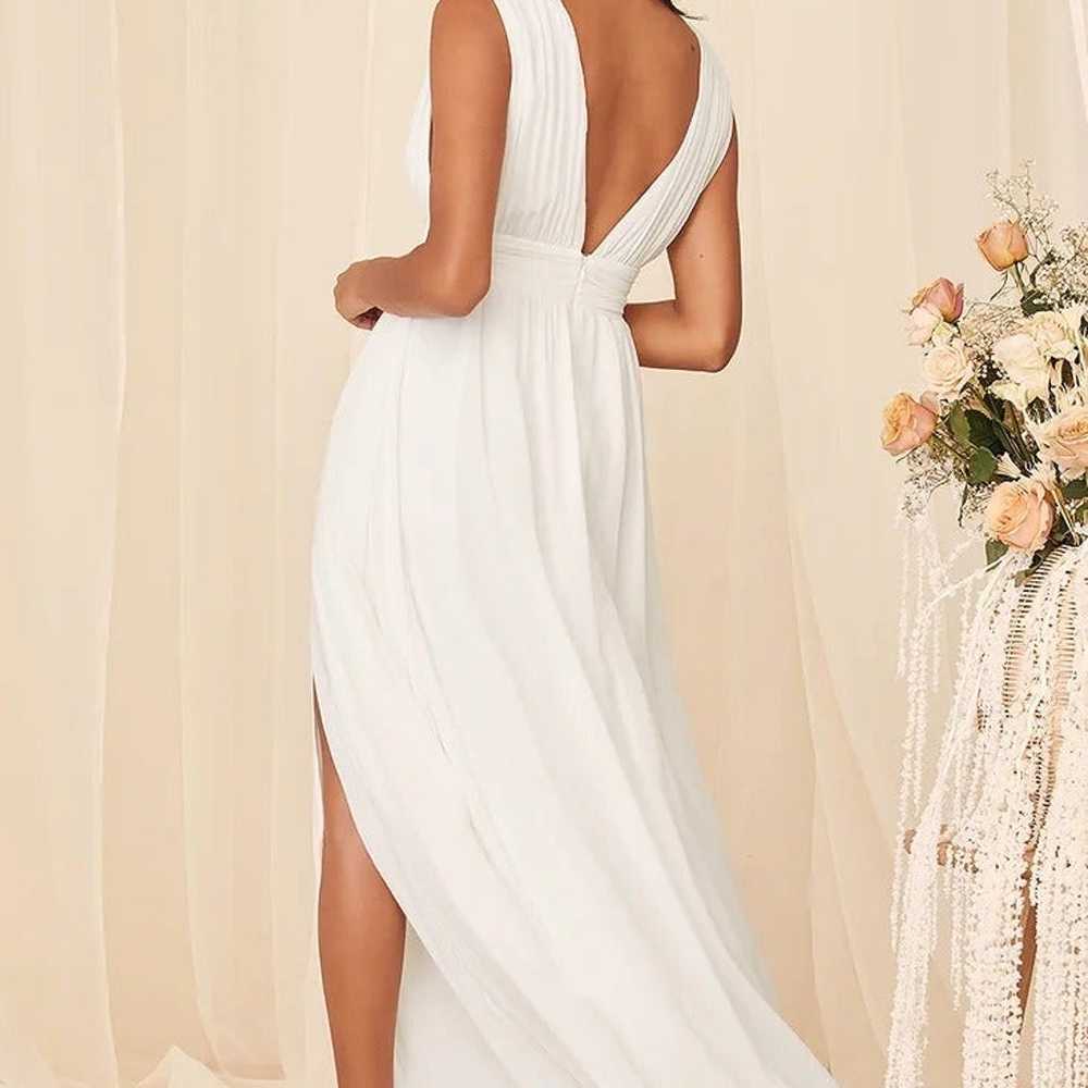 Heavenly Hues White Maxi Dress - image 4