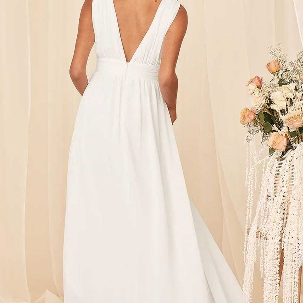 Heavenly Hues White Maxi Dress - image 5