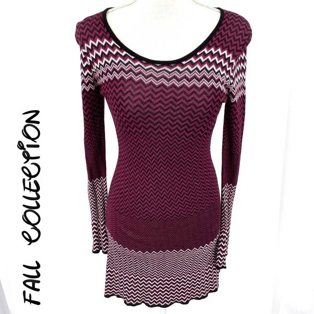 C Long sleeve sweater dress size 6 - image 1