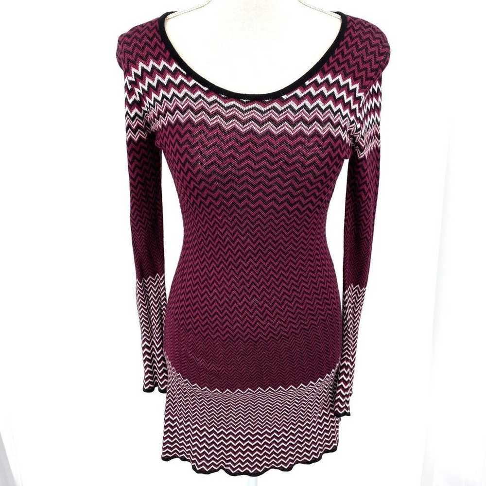 C Long sleeve sweater dress size 6 - image 3