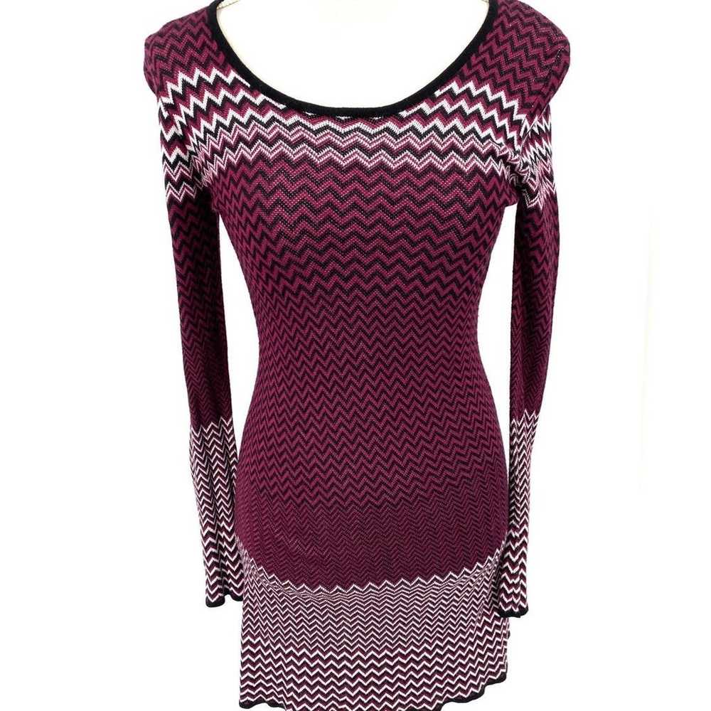C Long sleeve sweater dress size 6 - image 5
