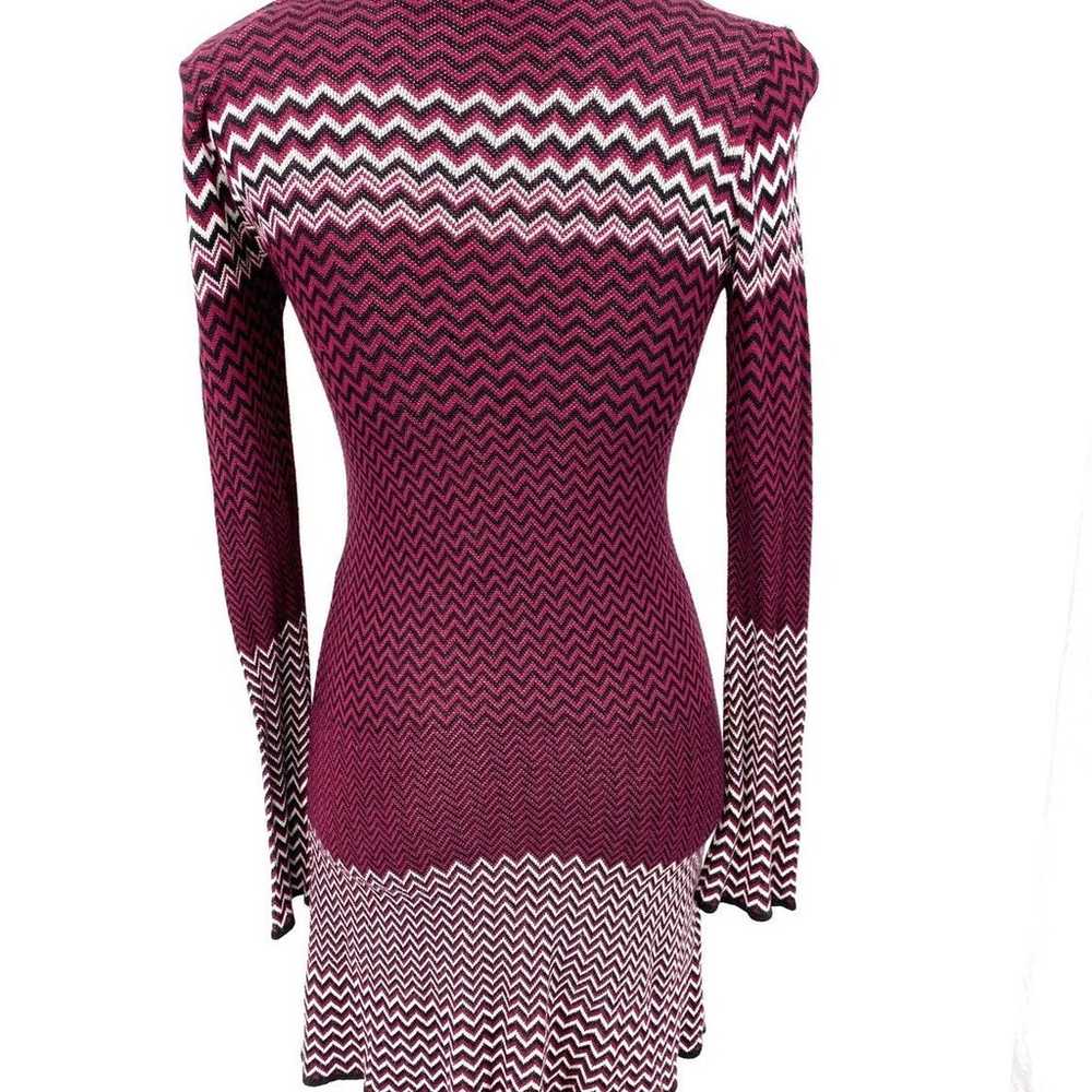 C Long sleeve sweater dress size 6 - image 6