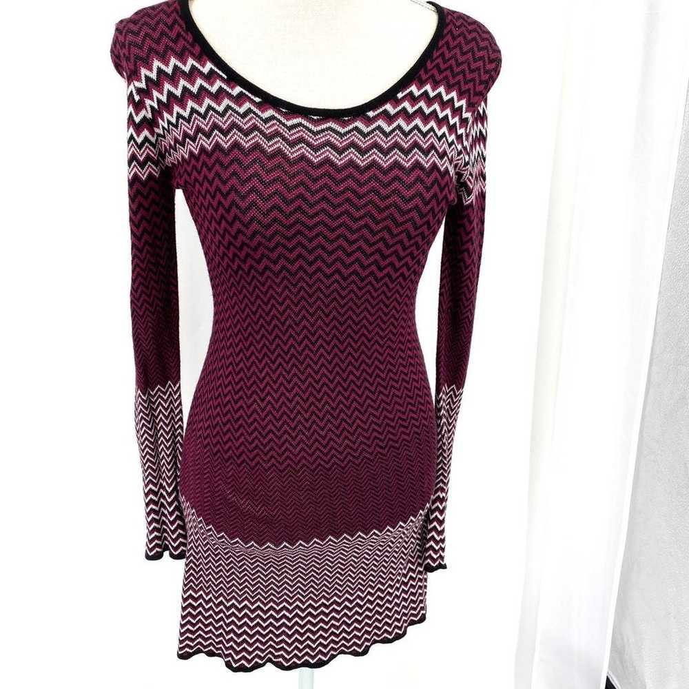 C Long sleeve sweater dress size 6 - image 7