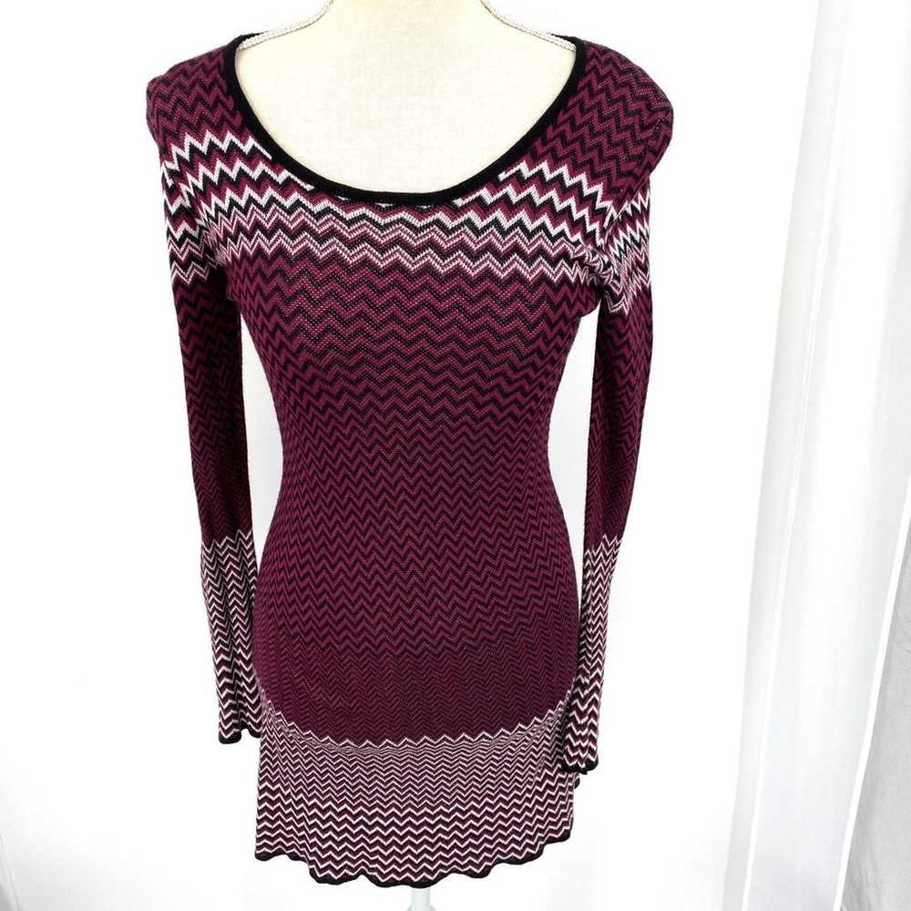C Long sleeve sweater dress size 6 - image 9