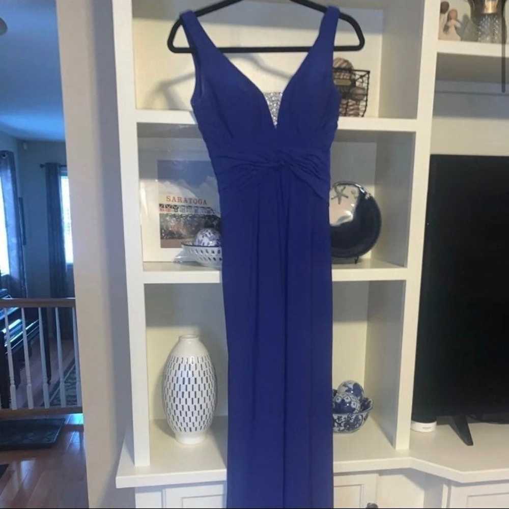 Blue prom dress - image 4