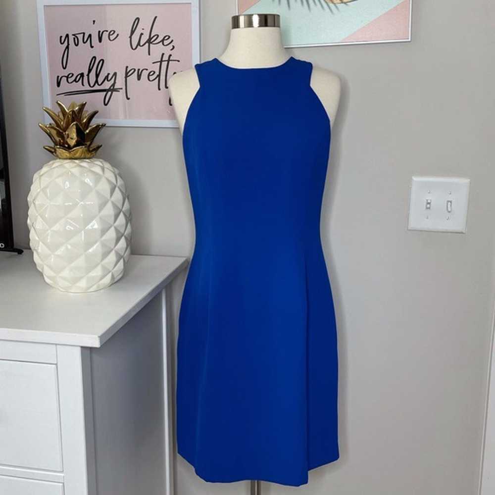 Adrianna Papell Royal Blue Elegant Dress Size 6 - image 2