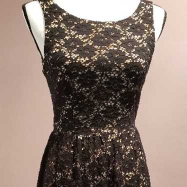 lacey mini dress