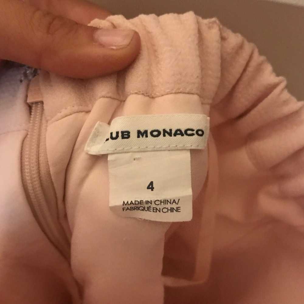 Club Monaco Liki Scalloped Dress Size 4 - image 3