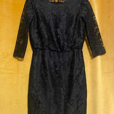 Black Lace Trina Turk Dress