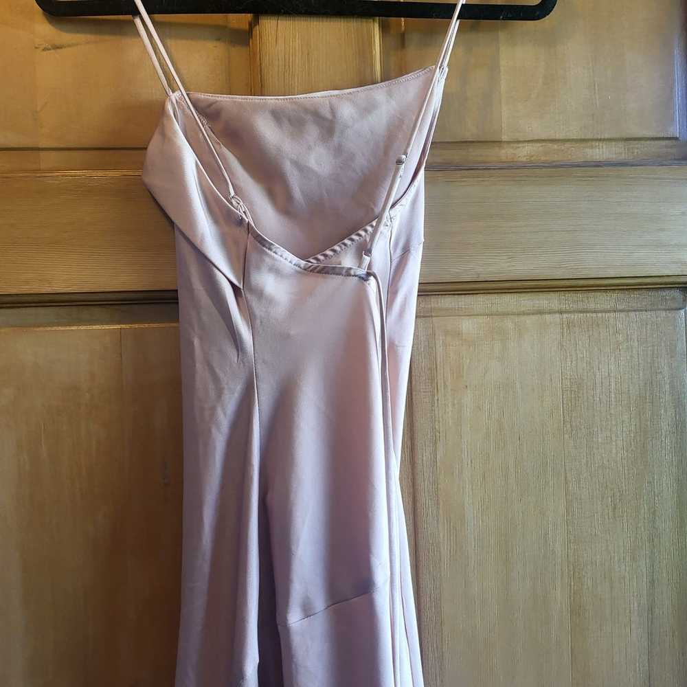 Astr the Label Cowl Slip Dress Blush - image 6