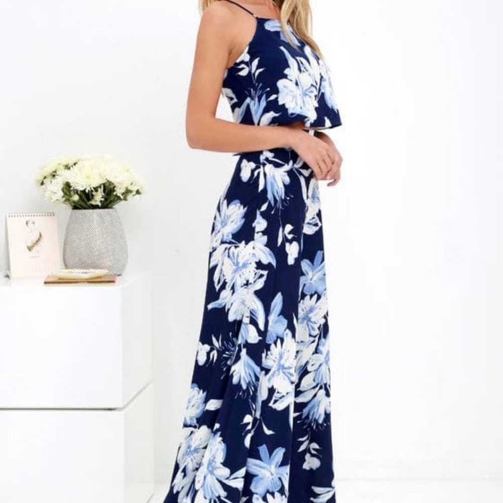 Lulu’s Two-Piece Floral Maxi Dress - image 3
