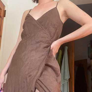 J. Jill Sleeveless Linen Dress