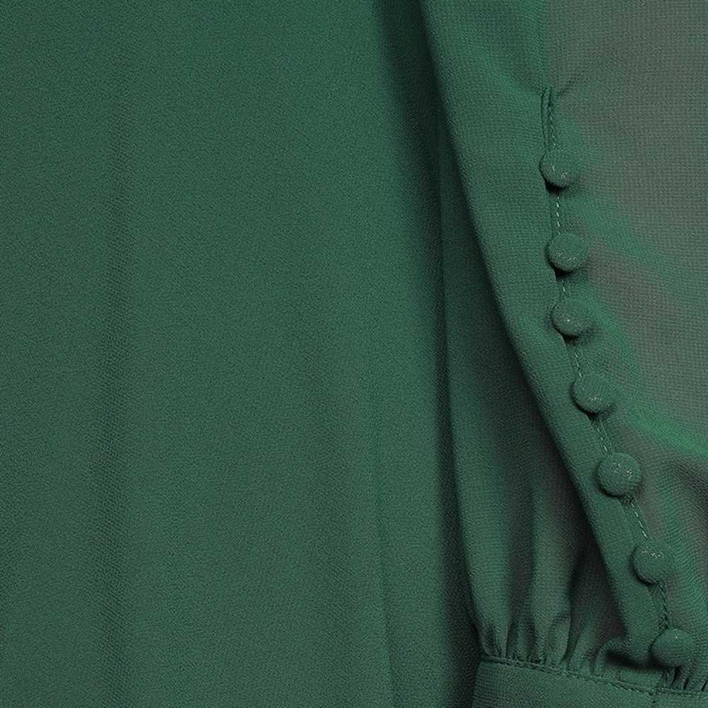 My Whole Heart Emerald Green Long Sleeve Wrap Dre… - image 5