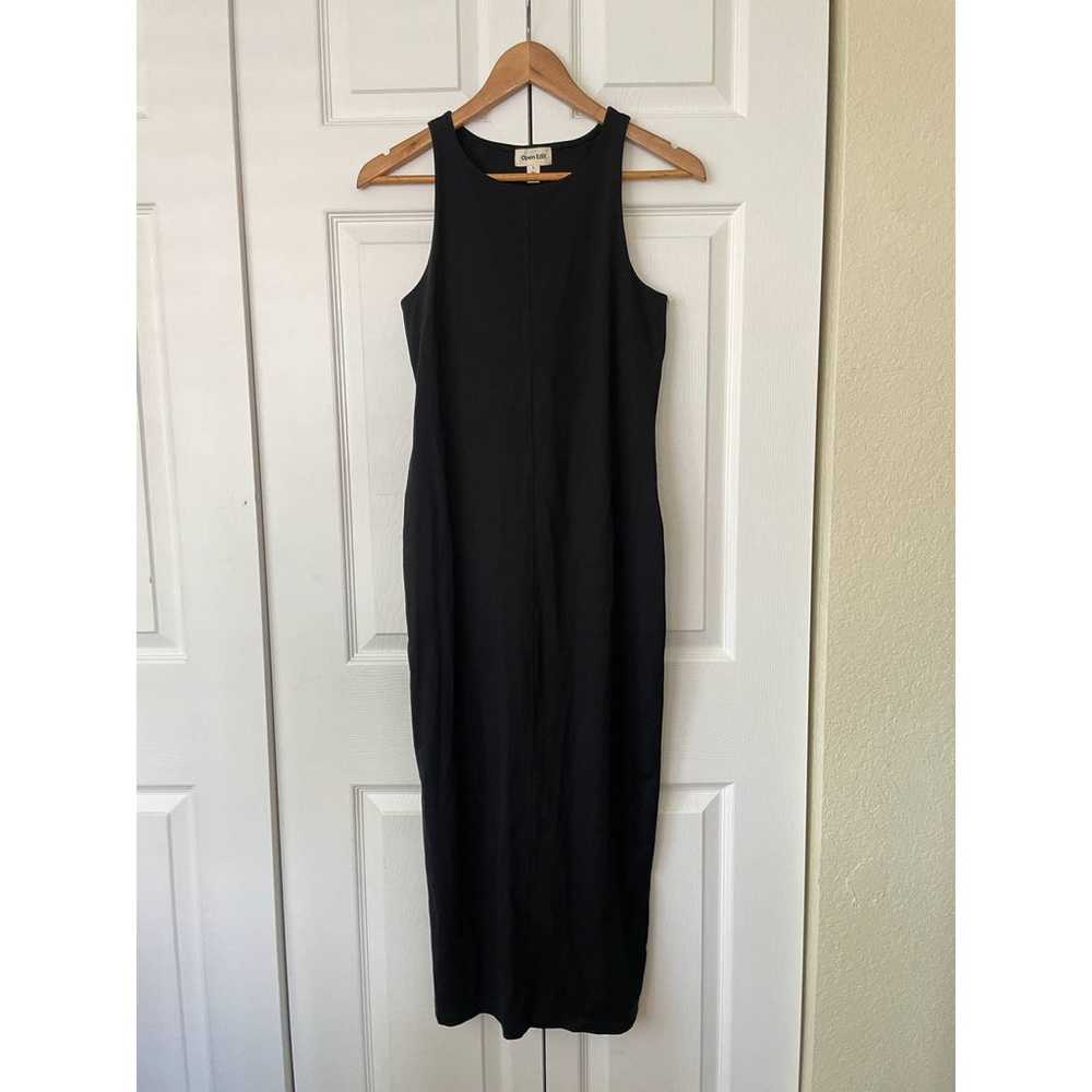 NWOT Size S Open Edit Black Body Con Tank Dress - image 2