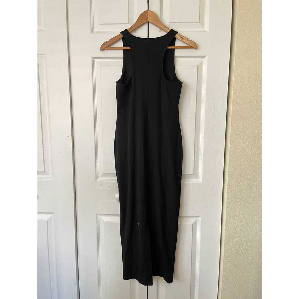 NWOT Size S Open Edit Black Body Con Tank Dress - image 3