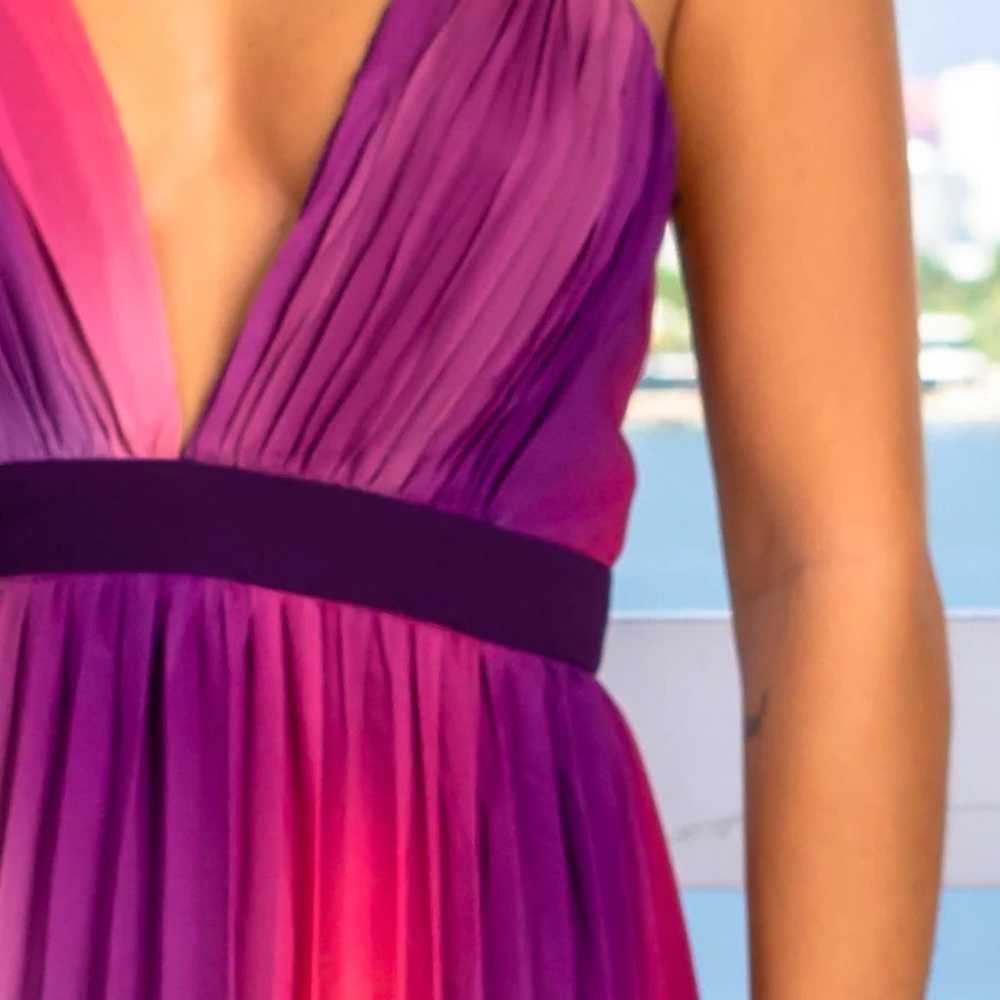 Purple Ombre Semi-Formal maxi dress - image 5