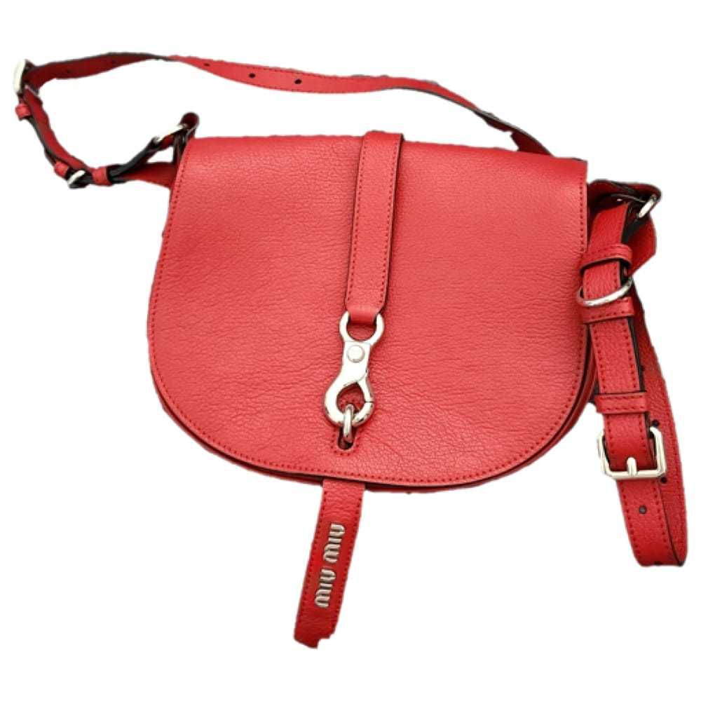 Miu Miu Dahlia leather crossbody bag - image 1