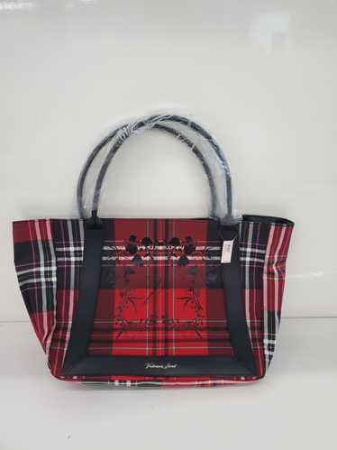 Women red Victoria's Secret tote bag 11inch