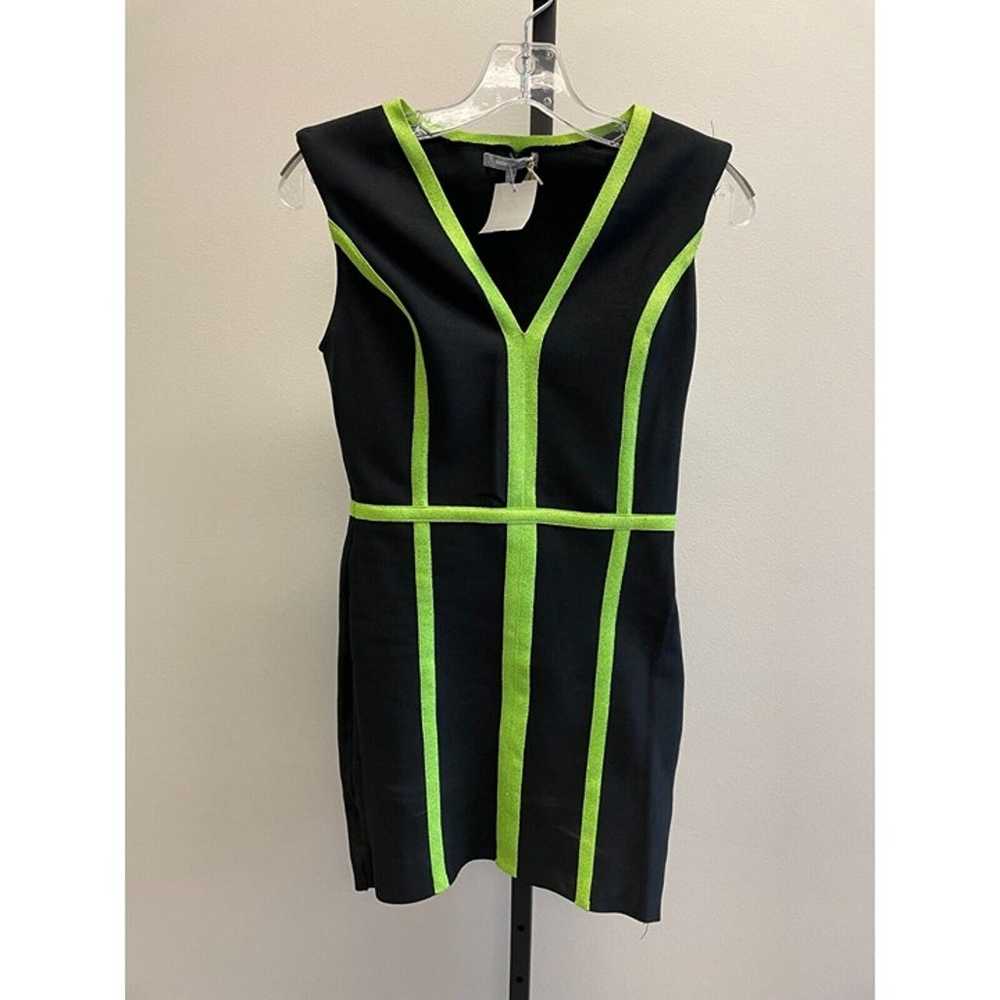 Wow Couture Black Green Sleeveless Dress NWOT (29… - image 1