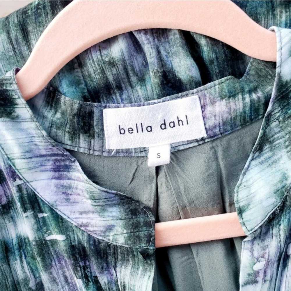 Bella Dahl Tie Dye Belted Shirt Dress Sleeveless … - image 5