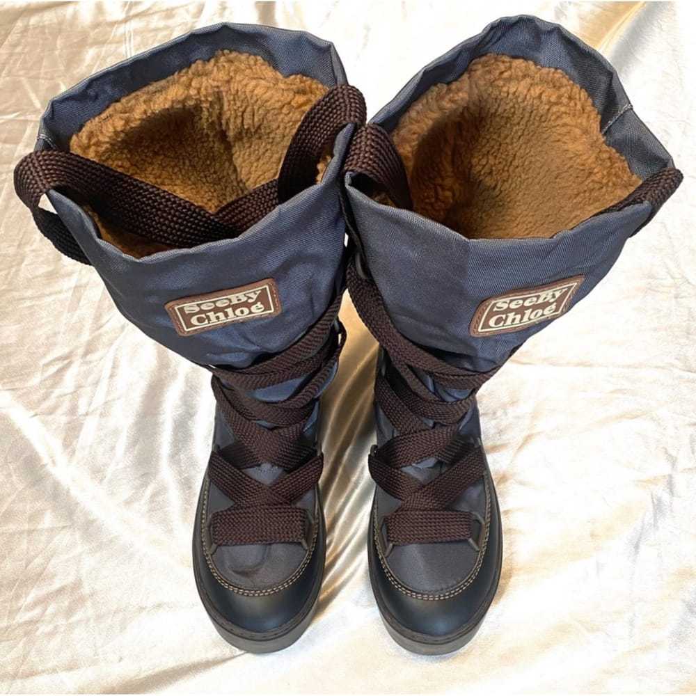 See by Chloé Shearling snow boots - image 4