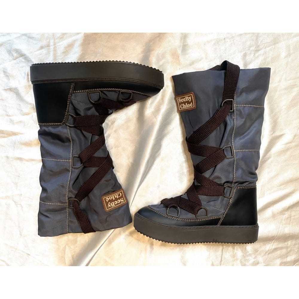 See by Chloé Shearling snow boots - image 8
