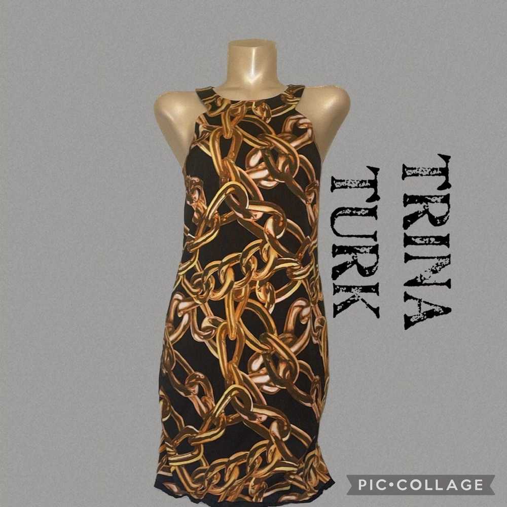 Trina Turk chain dress size 6 / S - image 1