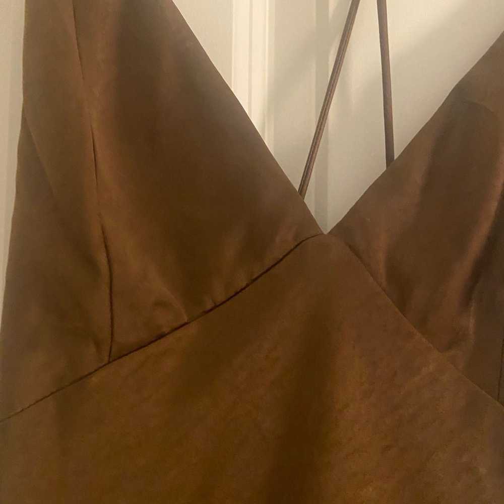 Brown Hello Molly Midi Dress (S) - image 10