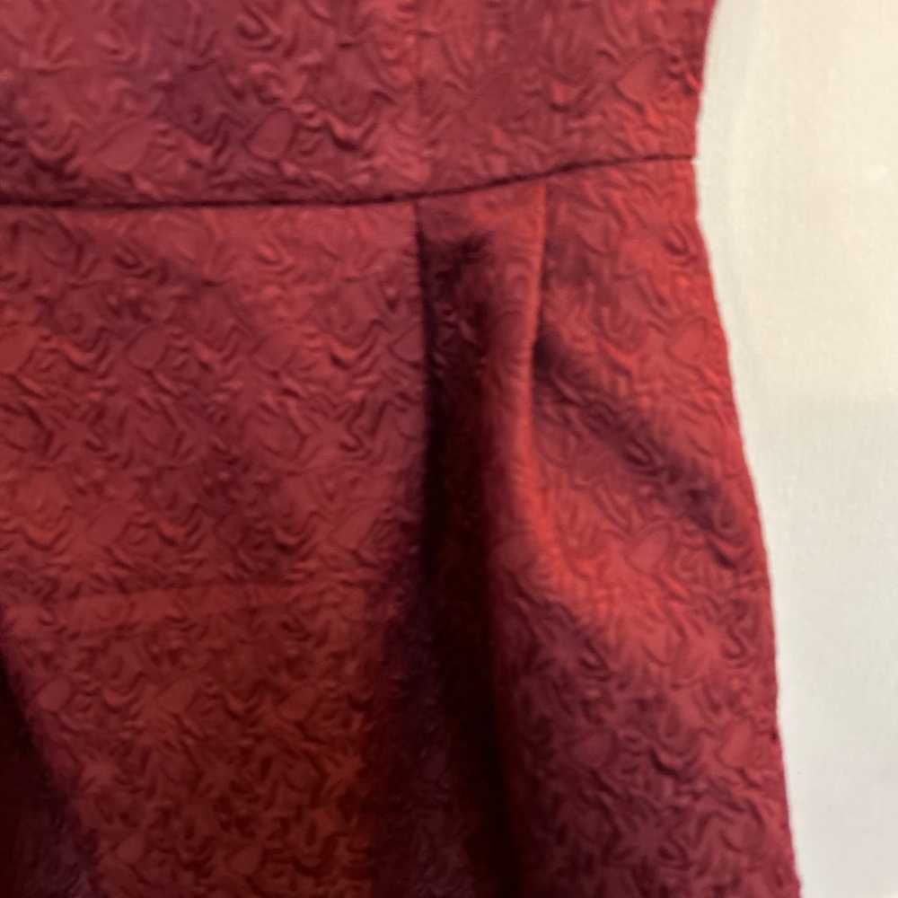 eShakti Custome red dress size 8-10 - image 11