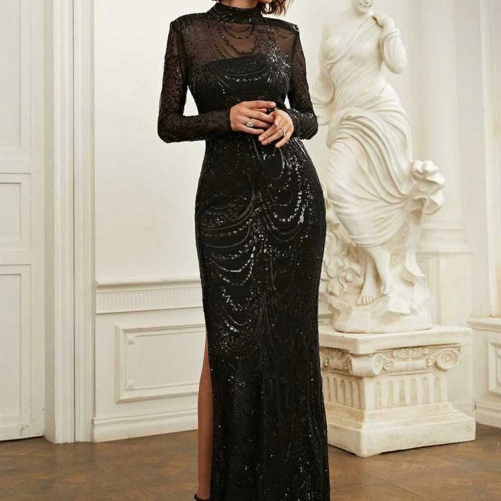 Maxi sequin Dress - image 4