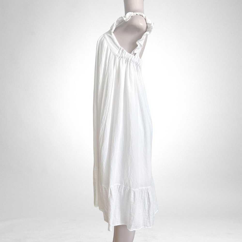 Mable Ruffle Ella Dress White SZ M - image 4