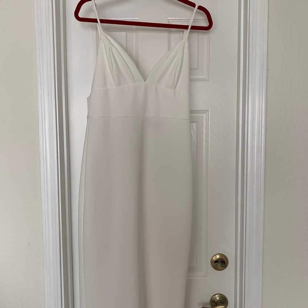 Lulu’s Midi White Dress - image 1