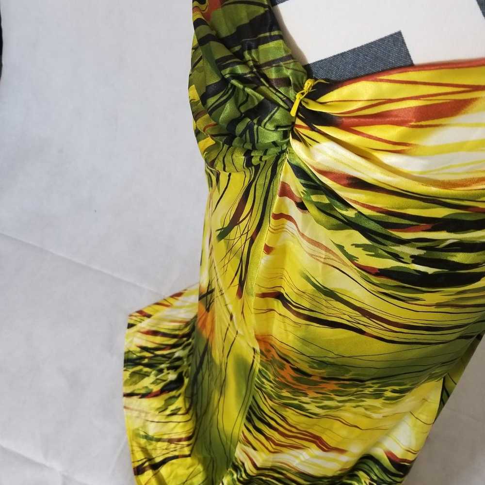 Faviana Couture Beaded Multi-Colored Animal Print… - image 5