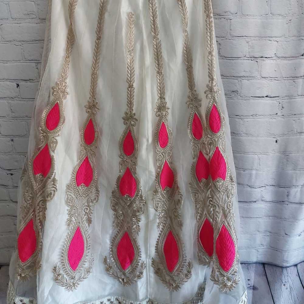 Gorgeous Pink and White Pakistani Suit - 3 Piece … - image 4