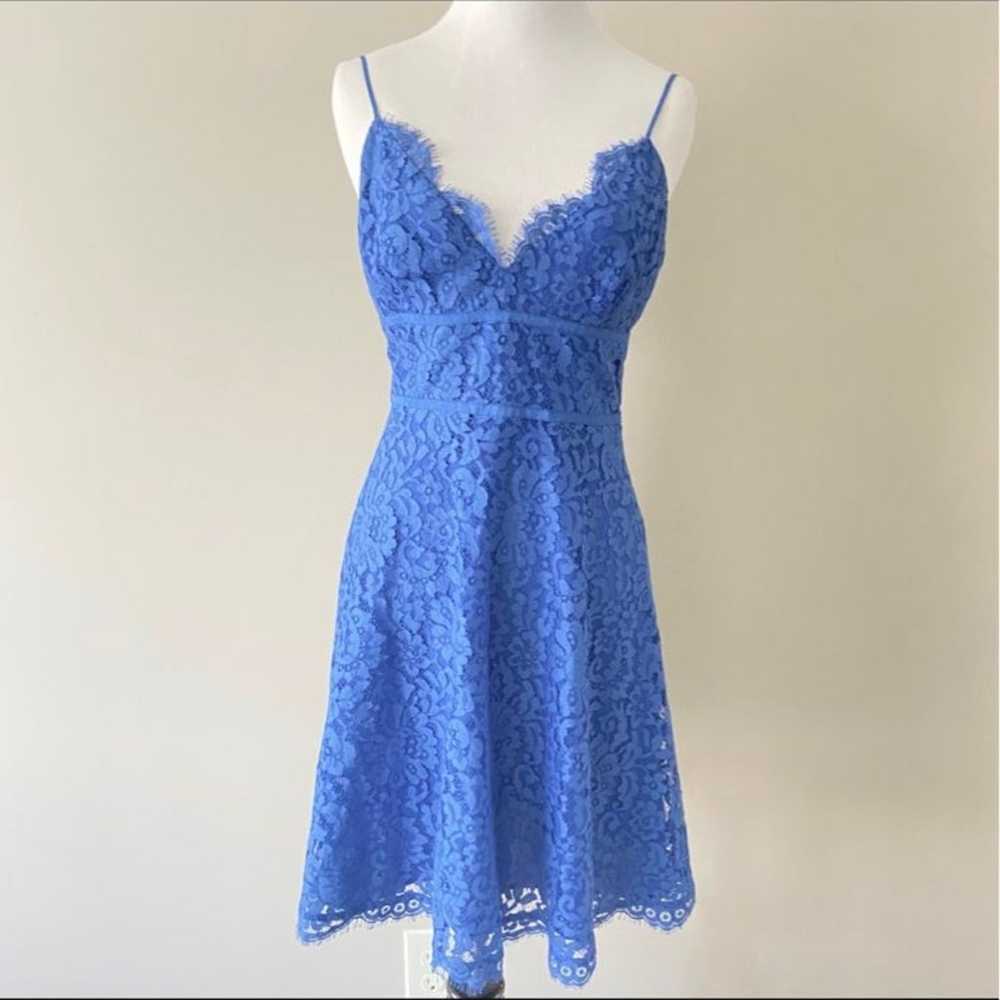 Joie Lace Fit Flare Cocktail Dress - image 3