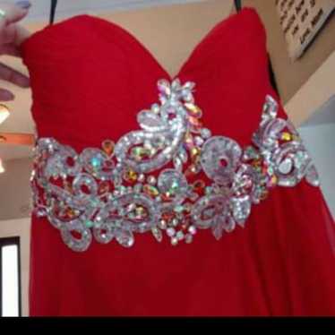 Beautiful bright RED Formal Dress