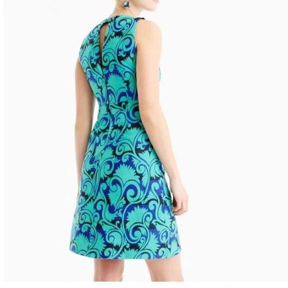 J. Crew A-Line Vineyard Jaquard Dress - image 2