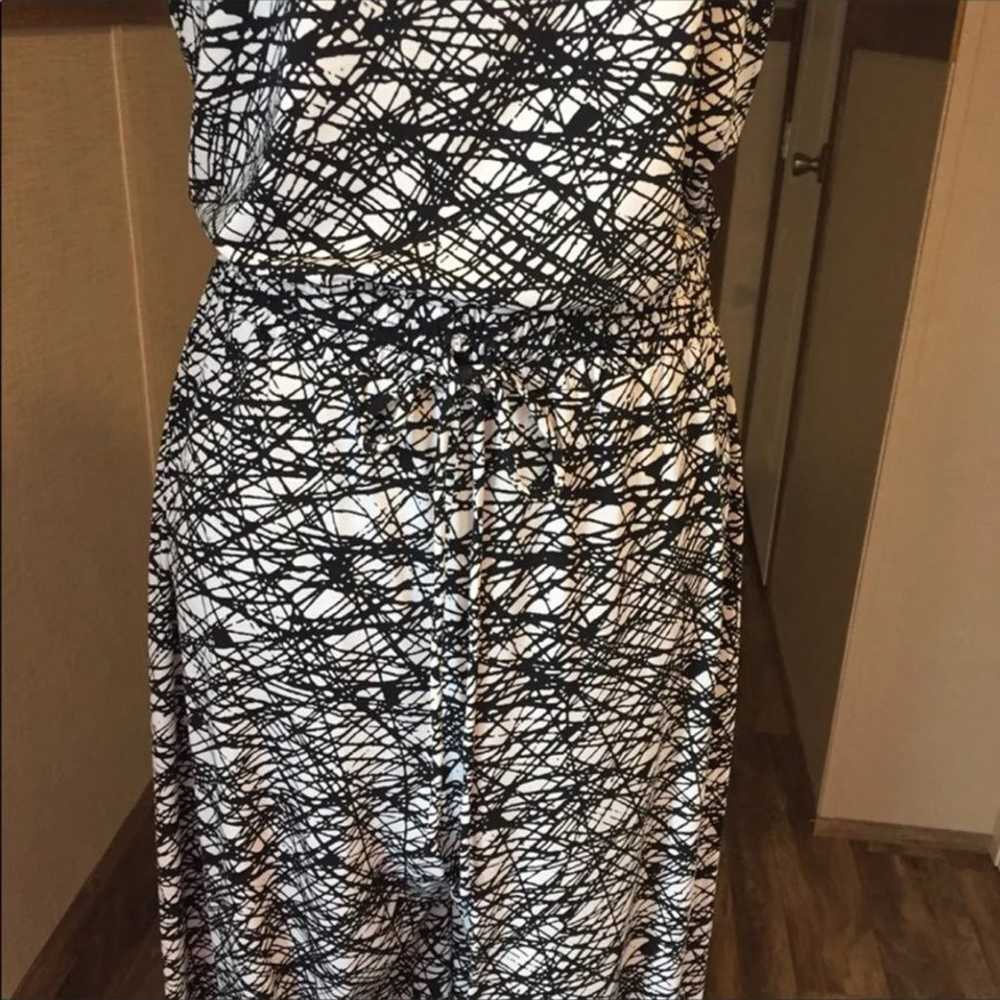 Calvin Klein Abstract Wide Leg Jumpsuit - image 4