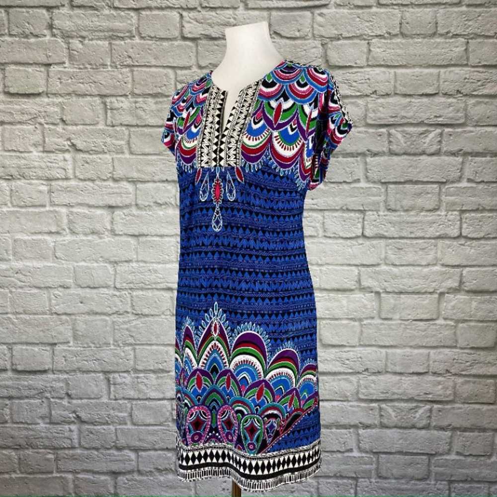 Laundry Shelli Segal Print Jersey Dress - image 2