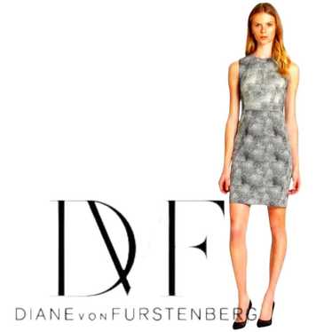 DIANE VON FURSTENBERG "Eden" sheath dress in admir