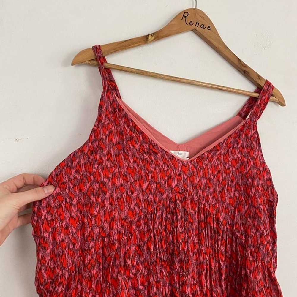 JOIE red pattern maxi sleeveless sun dress - image 6
