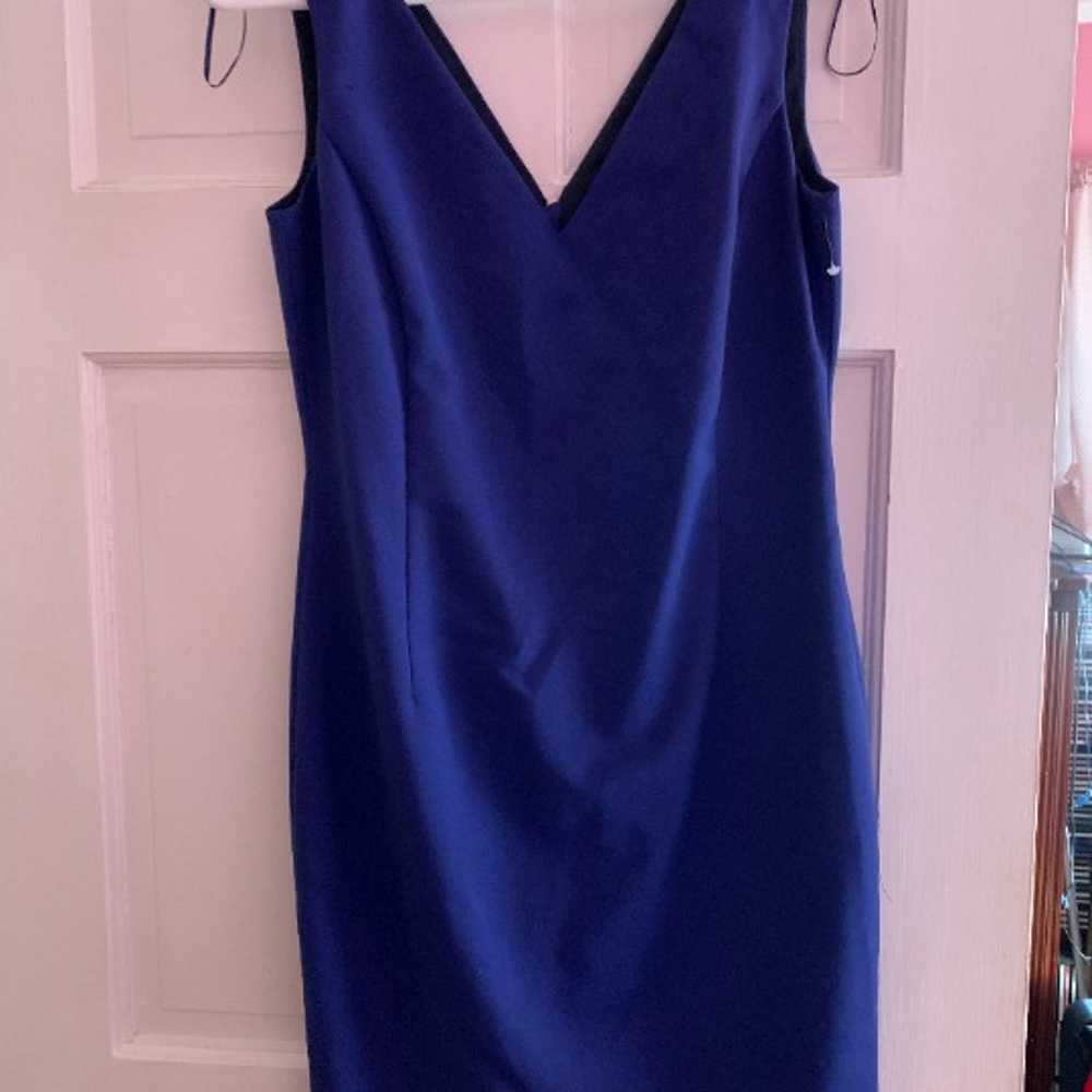 Zara Basic Dress in Blue - image 1