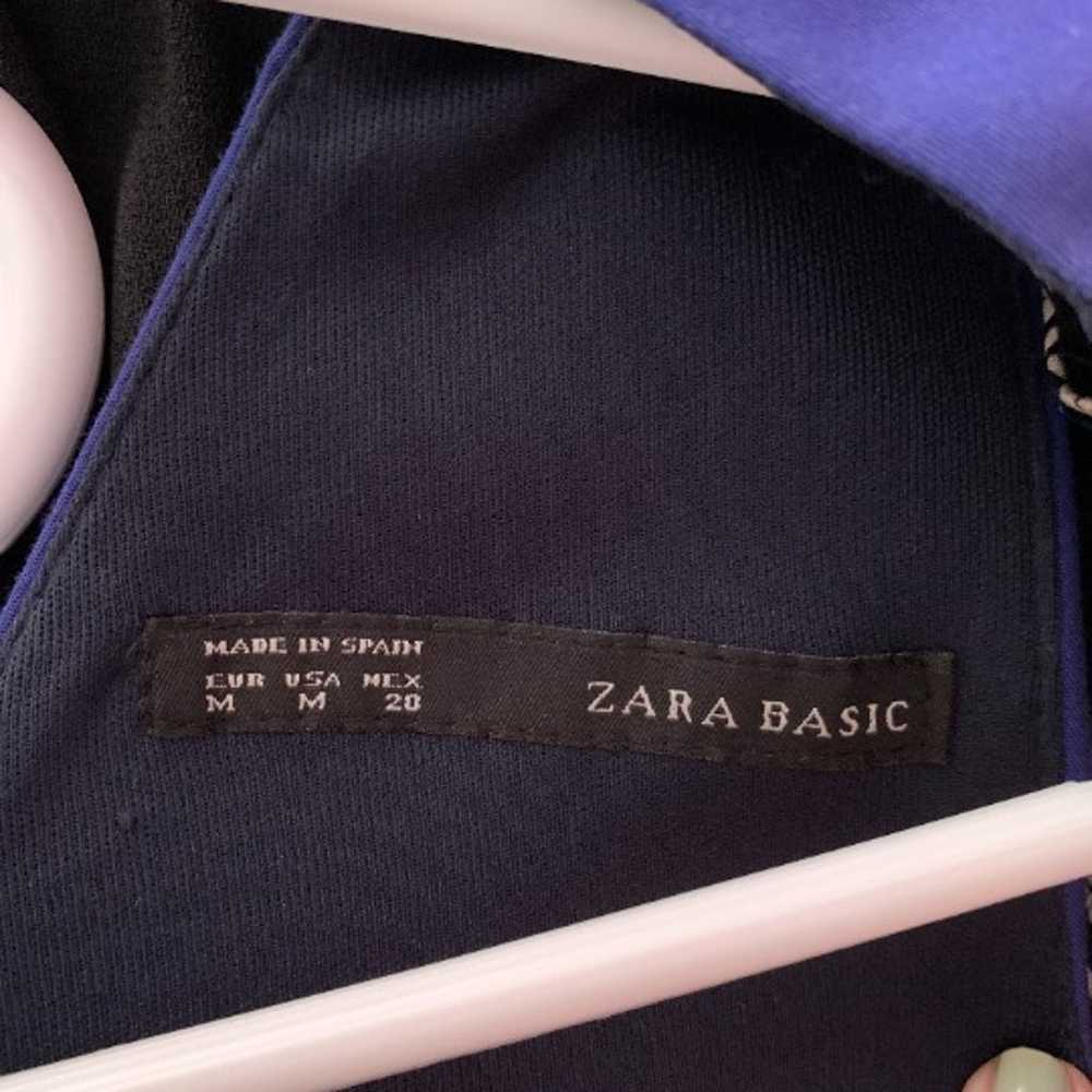 Zara Basic Dress in Blue - image 3