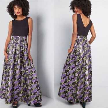 Modcloth NWOT By Invitation Only Maxi Dress Floral