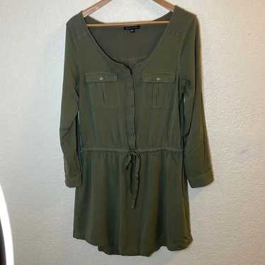 Size M American Eagle Outfitters Olive Green Mini… - image 1