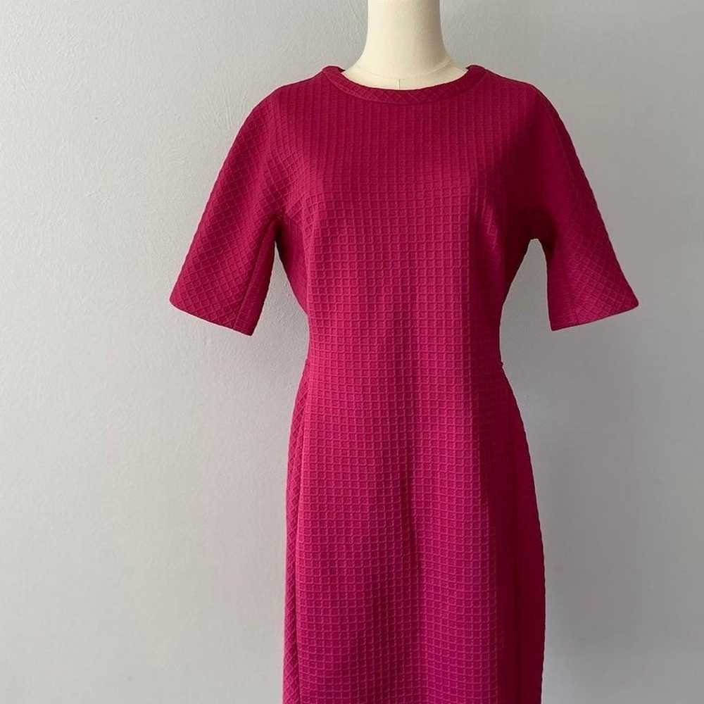 Maggy London Pink Textured Dress - image 2