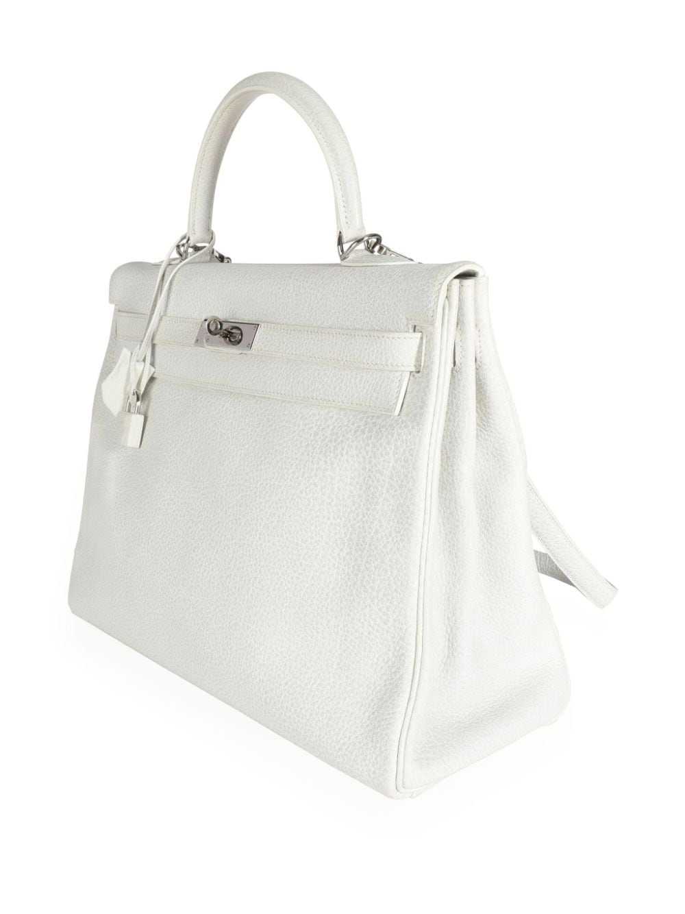 Hermès Pre-Owned Retourné Kelly 35 handbag - White - image 2