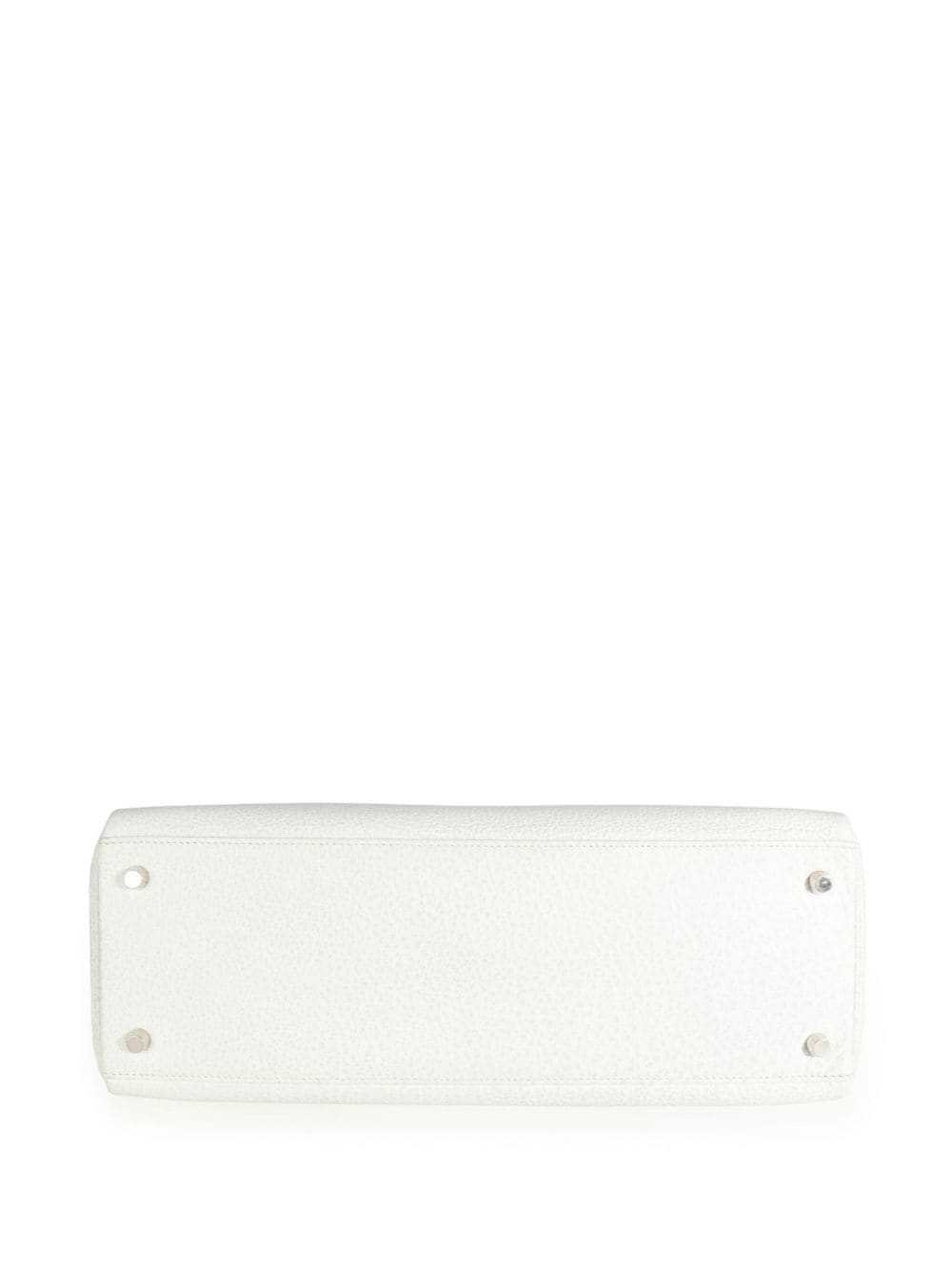 Hermès Pre-Owned Retourné Kelly 35 handbag - White - image 3
