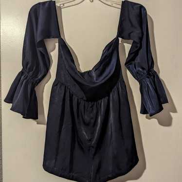 EUC Lovers + Friends Off Shoulder Romper Size M