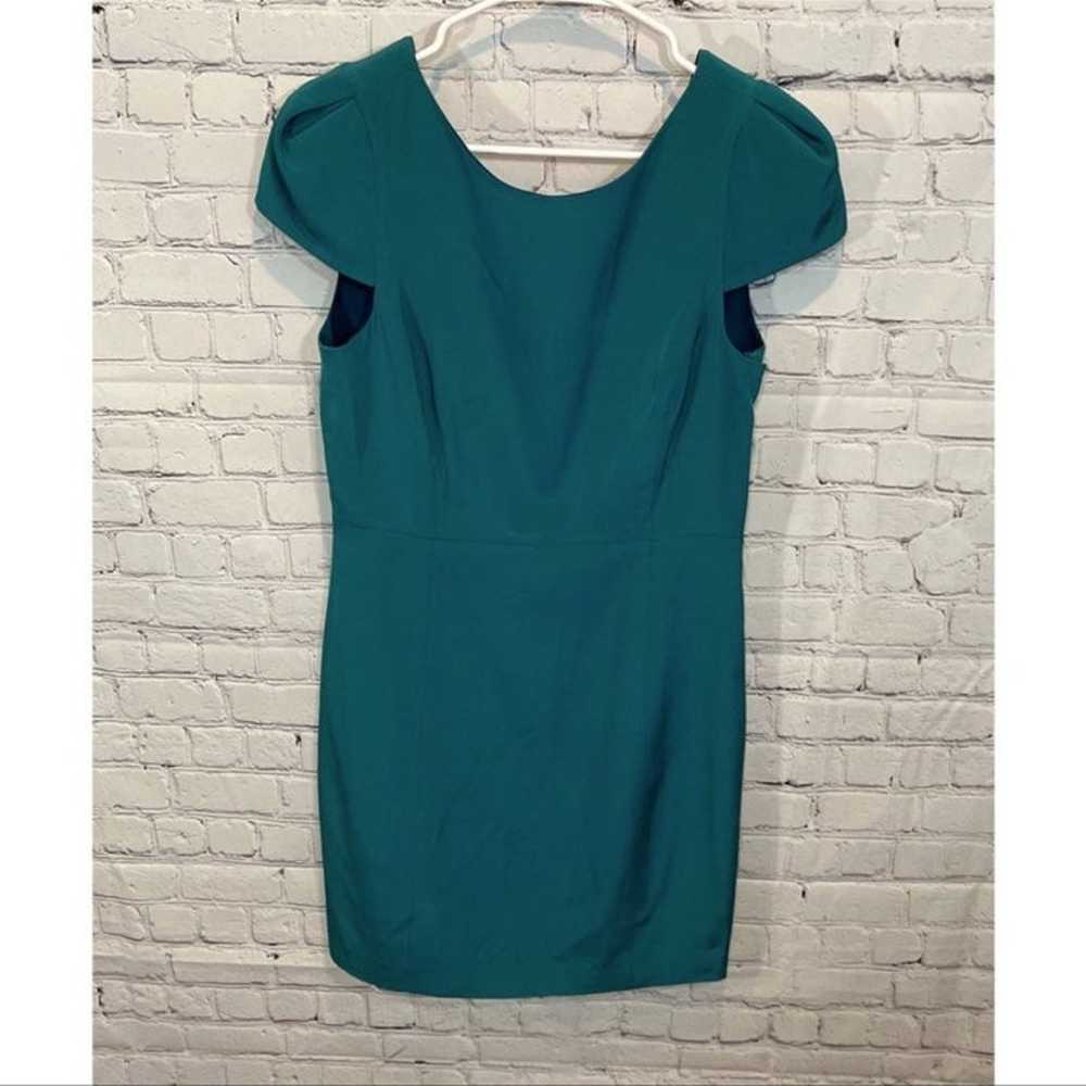 TIBI NY Dress Silk Cap Sleeve Open Back-8 - image 1